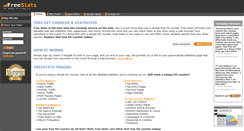 Desktop Screenshot of freestats.com