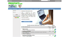 Desktop Screenshot of freestats.org